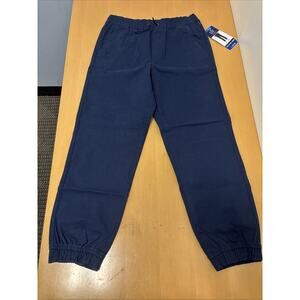 Gap Kids Navy Blue Stretch Jogger Pants Large Size 10/12 New With Tag